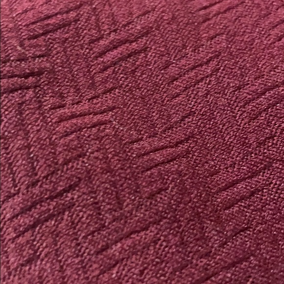 Red Polyester Textured A-line Skirt - Picture 2 of 2